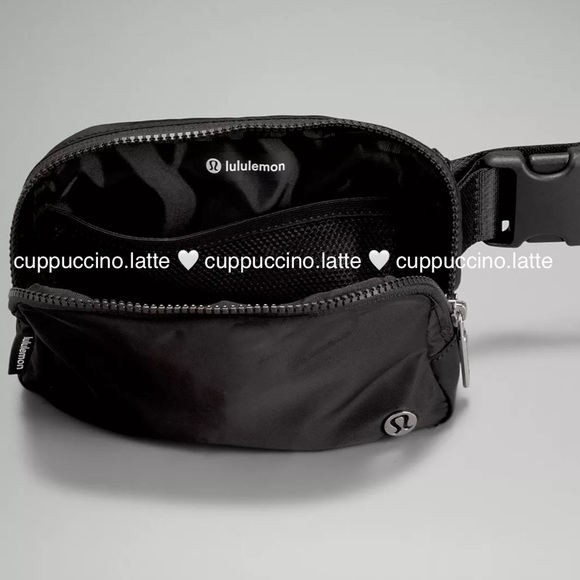 🖤NWT🤍Lululemon Athletica Everywhere Belt Bag in Black/White - Extended Strap - Picture 13 of 15
